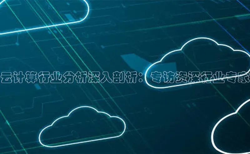 28圈平台官网版下载慧博云通云计算行业分析深入剖析：专访资深行业专家