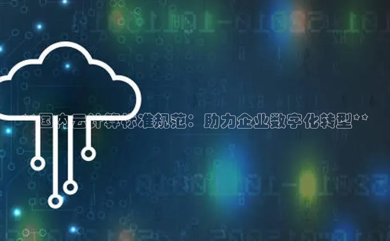 28圈平台链接中文在线**国内云计算标准规范：助力企业数字化转型**